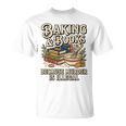 Baking And Books Because Murder Is Illegal Sarcastic Performance T-Shirt Baking And Books Because Murder Is Illegal Sarcastic Performance T-Shirt