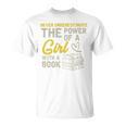 Bibliothekar Women's Bookworm Books Reading Girls T-Shirt