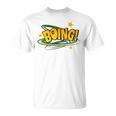 BOING Pop Art Comic Book Speech Bubbles Street Graffiti Art T-Shirt BOING Pop Art Comic Book Speech Bubbles Street Graffiti Art T-Shirt