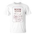 Book Club Open Vintage Aesthetic Books T-Shirt