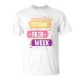 Book Fair Bookworm Library Its Book Fair Week T-Shirt