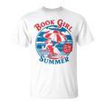 Book Girl Summer Women Retro Bookish Vacation Reader T-Shirt Book Girl Summer Women Retro Bookish Vacation Reader T-Shirt