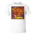 Book Of Kells Celtic Knot Medieval Bird Premium Tri-Blend T-Shirt