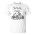 Book Lover Bookworm Feral Readers Club Raccoon Opossum T-Shirt Book Lover Bookworm Feral Readers Club Raccoon Opossum T-Shirt