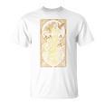 Book Lover Girl Librarian Between The Pages She Lives Premium Tri-Blend T-Shirt