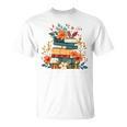 Book Lover Librarian Reading Library Readers Premium Tri-Blend T-Shirt