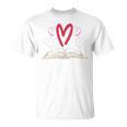 Book Lover Valentines Day Librarian Idea Reading T-Shirt