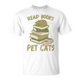 Book Lover Women Read Books Pet Cats Premium Tri-Blend T-Shirt Book Lover Women Read Books Pet Cats Premium Tri-Blend T-Shirt