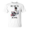 Book Lovers My Day Is Booked Vintage T-Shirt