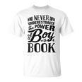 Book Reading Graphic Boys And Men Book Lover Librarian T-Shirt
