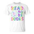 Book Reading Club Tie Dye Book Lovers Librarians T-Shirt