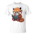 Book Reading Red Panda Reader Animal Cute Red Panda Premium Tri-Blend T-Shirt Book Reading Red Panda Reader Animal Cute Red Panda Premium Tri-Blend T-Shirt