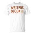 Book Writer Author Writers Block Book Writing Novelist Premium Tri-Blend T-Shirt