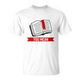 Bookmark Reading Quote For A Reader Book Lover T-Shirt