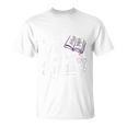 Books Lovers Just A Girl Who Loves Reading Book Worm Kids T-Shirt