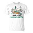 I Like My Books Spicy And My Coffee Icy Introvert Bookworm T-Shirt