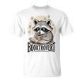 Booktrovert Raccoon Reading And Coffee For Book Lover T-Shirt Booktrovert Raccoon Reading And Coffee For Book Lover T-Shirt