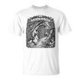 For Bookworm A Secret Book CAVE Frog Girl Mushroom Books T-Shirt