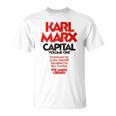Capital Karl Marx Vintage Book Cover T-Shirt