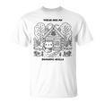 Cat Colouring Book Drawing Painting Art T-Shirt Cat Colouring Book Drawing Painting Art T-Shirt