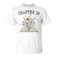 Chapter 18 Book Lovers & Readers 18th Birthday Wildflowers T-Shirt