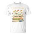 Chapter 20 Turning 20 Years Old Floral Book Premium Tri-Blend T-Shirt