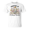 Chapter 35 A Literary Milestone 35th Birthday Book Lovers Raglan Baseball Tee T-Shirt