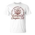 Chapter 58 Book Readers Flower Lovers 58th Birthday Girls Premium Tri-Blend T-Shirt
