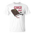 Christian Quote Holy Bible Crack This Book Not Drugs T-Shirt