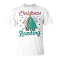 Christmas Is For Reading Books Christmas Tree Books T-Shirt