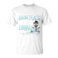 Christmas Reading Tee Snowman Librarian Book Lover Reader T-Shirt Christmas Reading Tee Snowman Librarian Book Lover Reader T-Shirt
