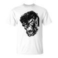 Classic Monster Horror Comic Book Horror Movie Werewolf T-Shirt