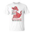 Clifford The Big Red Dog Let's Read Together Vintage Book T-Shirt Clifford The Big Red Dog Let's Read Together Vintage Book T-Shirt