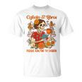 Coffee & Reading Book Lover Mexican Latina Cafecito & Libros T-Shirt