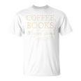 Coffee Books & Oxford Commas Funny Grammar Snob T-Shirt T-Shirt Coffee Books & Oxford Commas Funny Grammar Snob T-Shirt T-Shirt