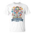 Color Our World Summer Reading 2025 Book Wildflowers T-Shirt
