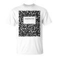 Composition Book Notebook School Class Premium Tri-Blend T-Shirt T-Shirt Composition Book Notebook School Class Premium Tri-Blend T-Shirt T-Shirt