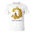 Cozy Halloween Coloring Book Adult Coloring T-Shirt