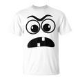 Creepy Face Carrot Halloween Book Character Costume T-Shirt Creepy Face Carrot Halloween Book Character Costume T-Shirt