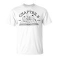 Cute 8th Birthday Chapter 8 Est 2018 Wildflower Book Lover T-Shirt