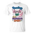Cute Axolotl Reads Books Reading Is My Favorite Sport Book T-Shirt Cute Axolotl Reads Books Reading Is My Favorite Sport Book T-Shirt