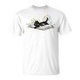 Cute Book Cat Book Lover Floral Teacher Life Women T-Shirt Cute Book Cat Book Lover Floral Teacher Life Women T-Shirt