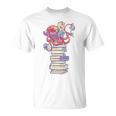 Cute Octopus Bookworm Fun Reading Tee For Book Lovers T-Shirt Cute Octopus Bookworm Fun Reading Tee For Book Lovers T-Shirt