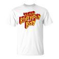 Dad Of The Birthday Boy Fun Comic Book Graphic T-Shirt