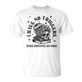 Dark Romance Merch Spicy Book Lover No Triggers Warning T-Shirt