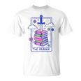 Dark Romance Reader Retro 90s Style Bookish Spicy Book Lover T-Shirt