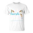 My Daughter Is My Favorite Author Book Writer Novelist Poet T-Shirt My Daughter Is My Favorite Author Book Writer Novelist Poet T-Shirt