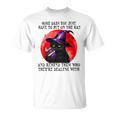 Some Days You Just Have To But On Cat Witch Reading Book T-Shirt