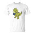Dinosaur Book LoverRex Sad Arms Too Short To Reader Premium Tri-Blend T-Shirt