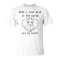 Disney Beauty And The Beast Belle Book Love Graphic T-Shirt T-Shirt